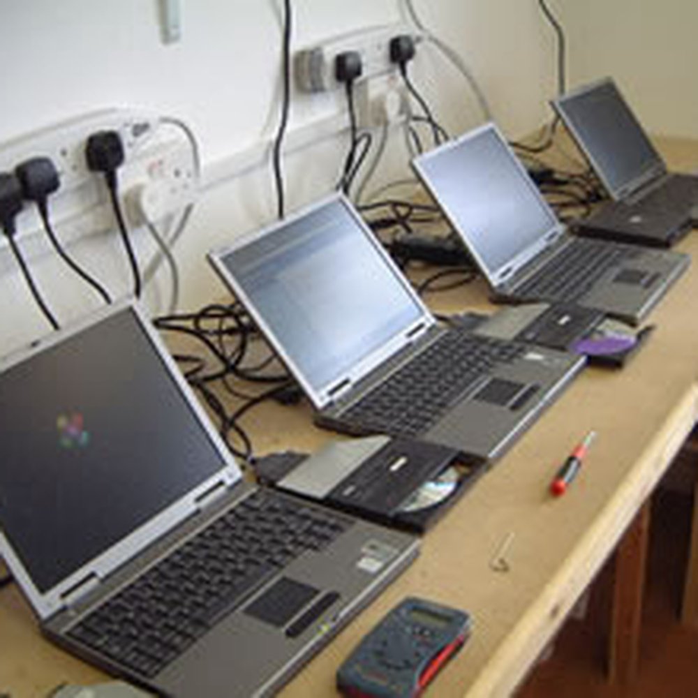Outdated municipal computer equipment